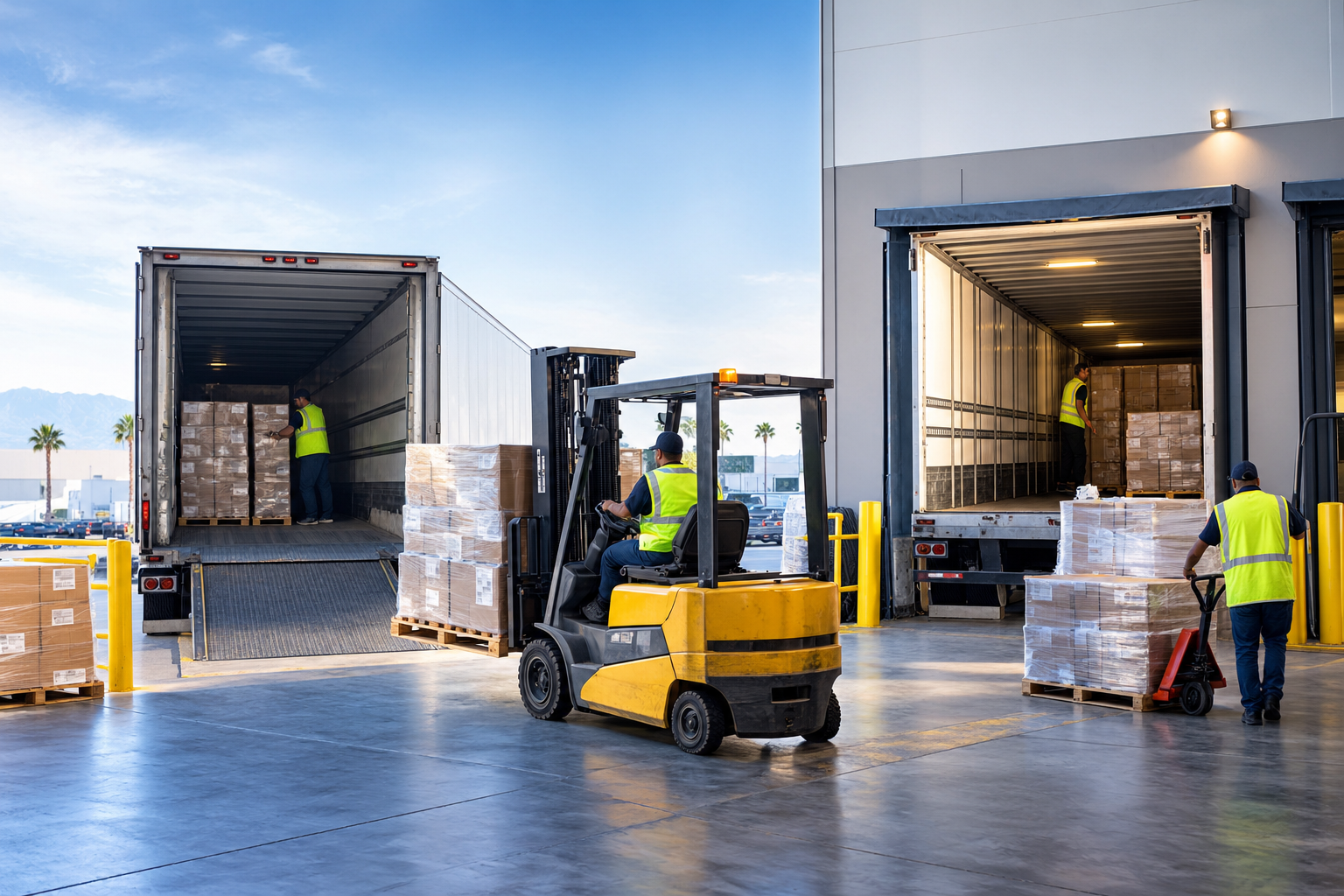Crossdocking and transloading service at Crossdocks Pro