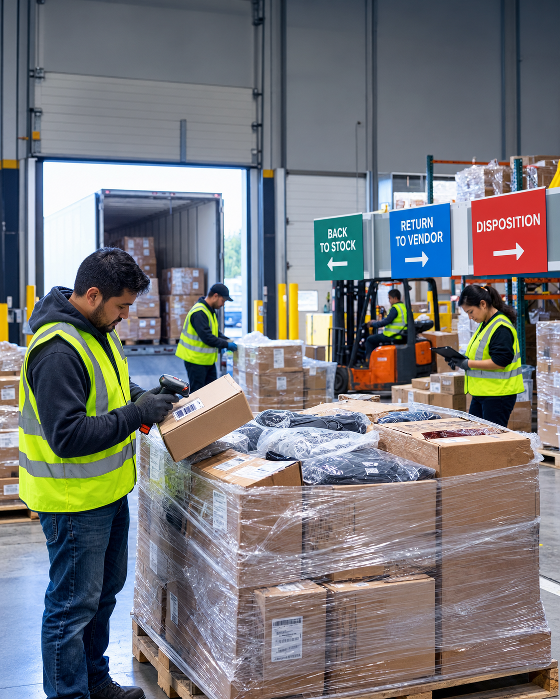 Reverse Logistics and Returns service at Crossdocks Pro